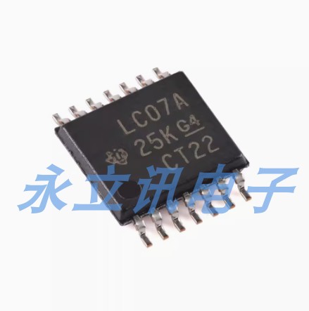 原装正品 贴片 SN74LVC07APWR TSSOP-14 六路缓冲器/驱动器芯片