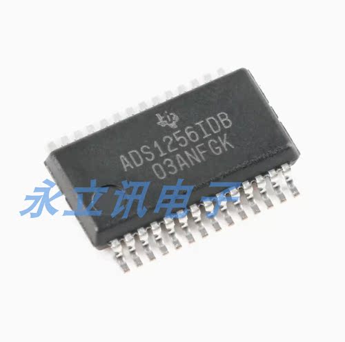 原装正品 贴片 ADS1256IDBR SSOP-28 24位模数转换器芯片