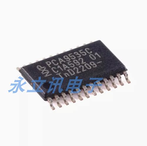 PCA9535CPW,118 TSSOP-24 16位I2C总线和SMBusI/O扩展器端口芯片