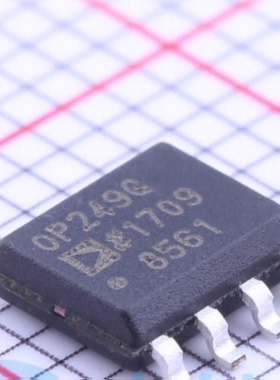 原装正品 贴片 OP249GSZ-REEL SOIC-8 精密JFET高速双通道运算放
