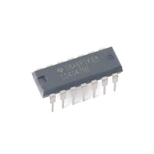 原装正品 直插 CD4047BE PDIP-14 单稳态/不稳定多谐振荡器芯片
