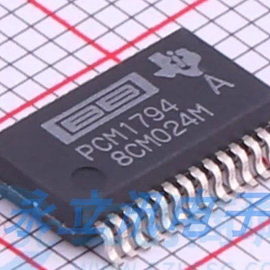 原装正品 贴片PCM1794ADBR PCM1794 封装SSOP-28 音频解码芯片IC