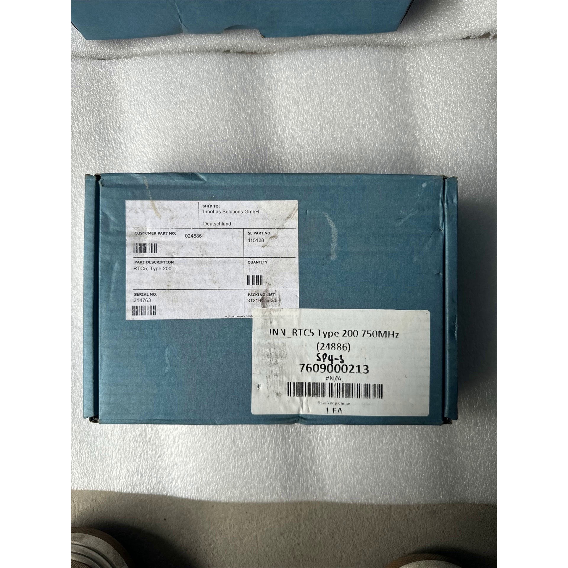INNOLAS rtc5,type200 ,24886全新拍前请询价
