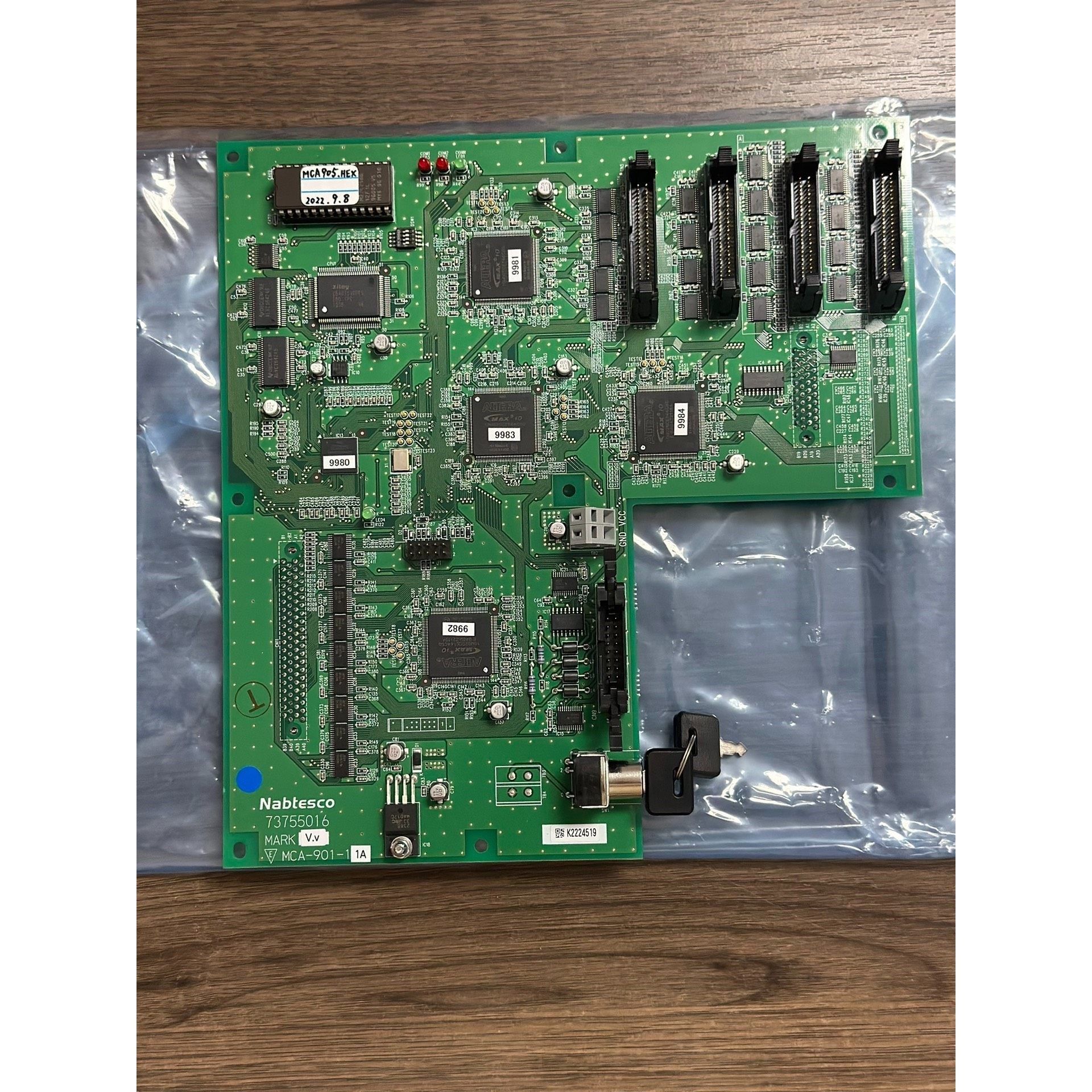 Nabtesco MCA-901-11A 电路板 全新未使用全新拍前请询价
