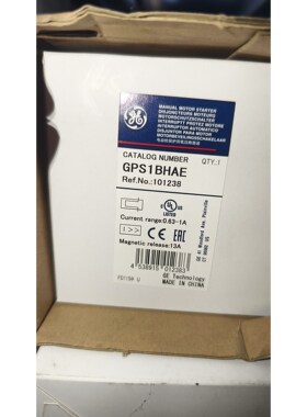 全新GE通用电气电动机保护器GPS1BHAE 原装正品带包装全新拍前请