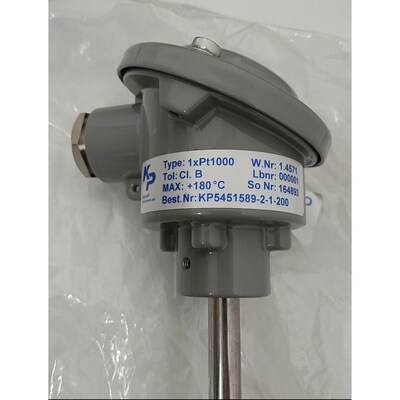 KP温度传感器1xPt1000  CI.B  180°C拍前请询价