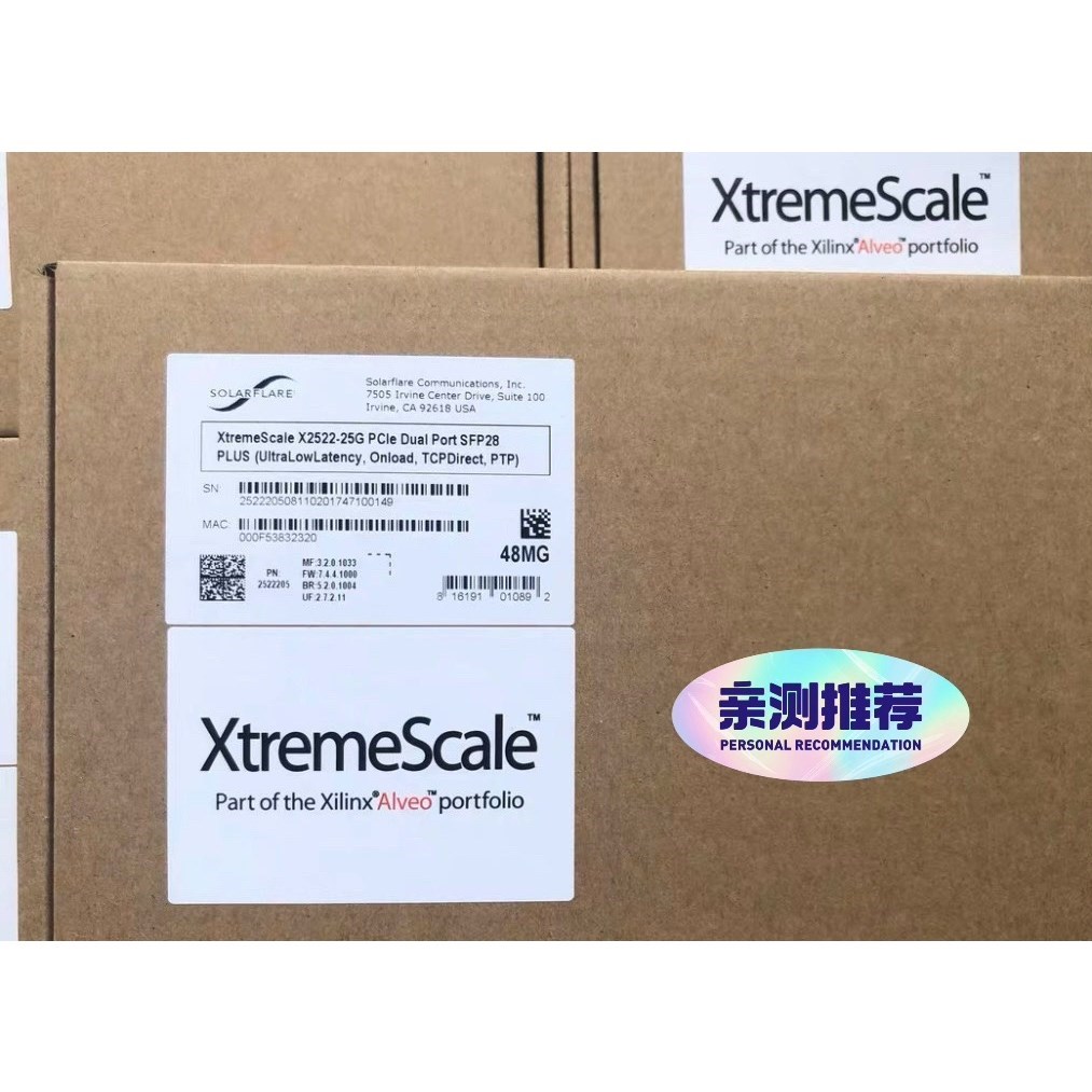 Xilinx SolarFlare X2522-25G拍前请询价