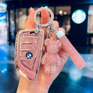 ix3 3系320li车扣 i3五系530 适用宝马钥匙套x3x1x2x5三系325li