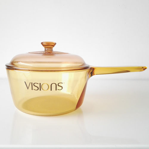 康宁晶彩1.5L奶锅进口锅身