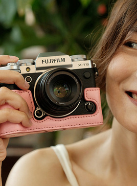 富士xt5保护套xs20相机套xt30ii相机包xt4保护壳xh2粉色x100vXS10