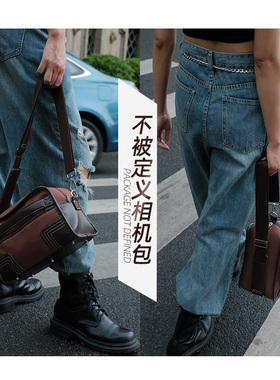 SVEN相机包适用于佳能单肩包微单索尼富士xt5尼康单反复古女斜挎