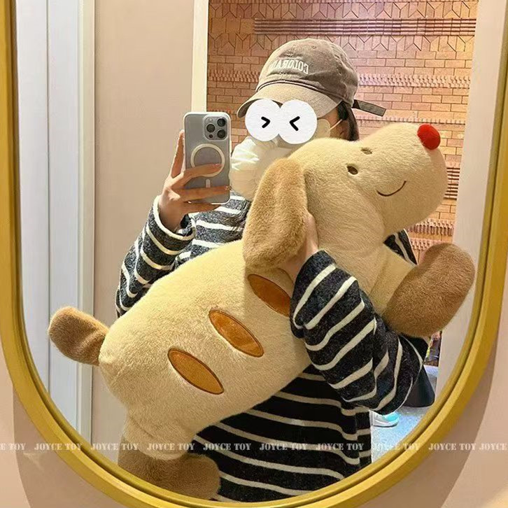 法棍狗可爱创意公仔儿童毛绒玩偶