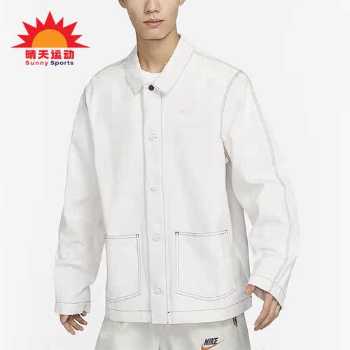 男子宽松休闲夹克外套耐克正品