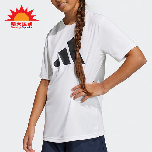 Adidas/阿迪达斯大童运动短袖