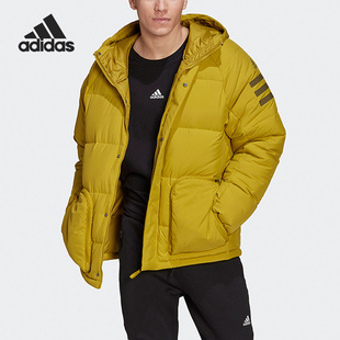 新款 Adidas 阿迪达斯正品 冬季 男子户外运动休闲羽绒服HG8578