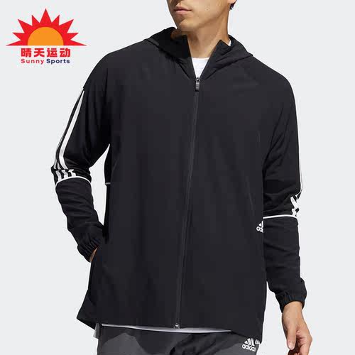 阿迪达斯正品休闲男子运动外套