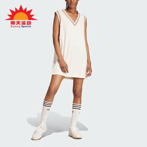 Adidas/阿迪达斯女子无袖连衣裙