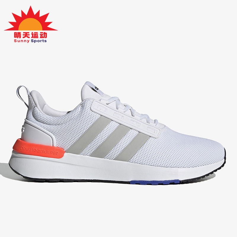 阿迪达斯正品男子透气跑步鞋