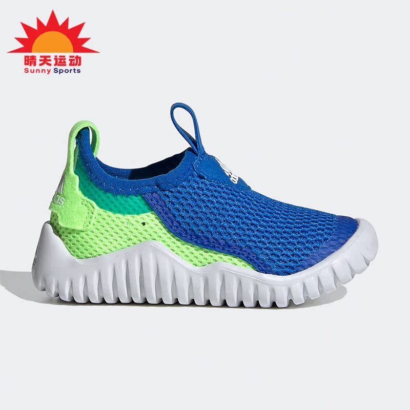 阿迪达斯年网面透气婴小童运动鞋