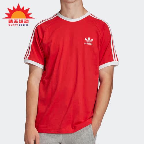 阿迪达斯正品男子短袖