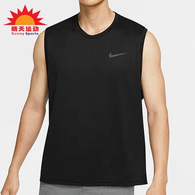 耐克夏季男子运动透气T恤背心
