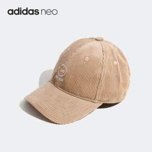 男女运动休闲灯芯绒棒球帽IB5227 NEO新款 阿迪达斯正品 Adidas