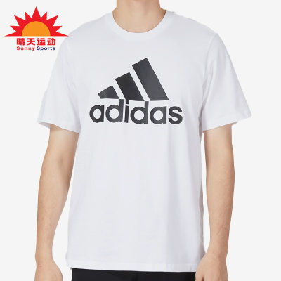 Adidas/阿迪达斯正品春季新款男子运动休闲短袖T恤IC9349