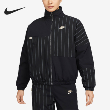 耐克正品 冬季 新款 女子宽松保暖运动立领外套FV6187 010 Nike