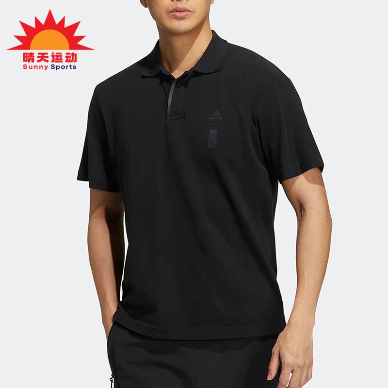 阿迪达斯运动Polo衫休闲