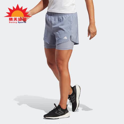 女子运动健身短裤阿迪达斯正品