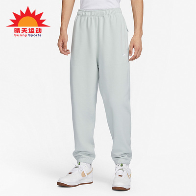 耐克男子透气刺绣logo运动长裤