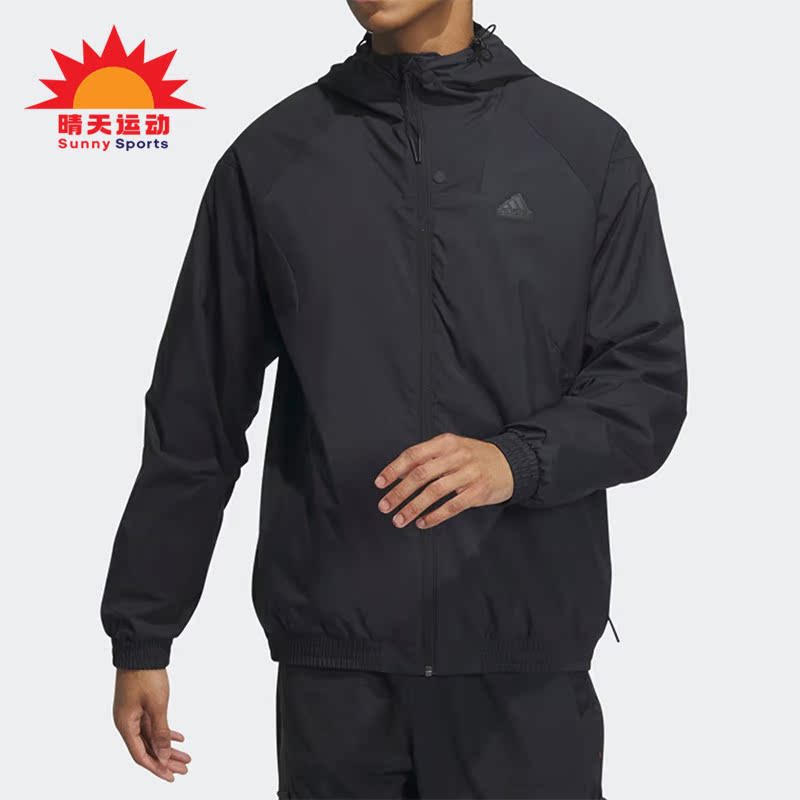 阿迪达斯正品男子加绒外套