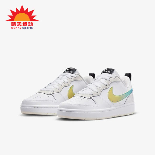 Nike/耐克正品Court BoroughGS女子大童运动休闲鞋FJ7692-191