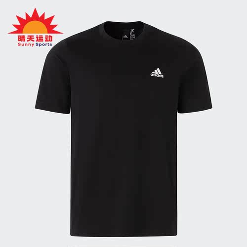 阿迪达斯正品男女运动圆领短袖