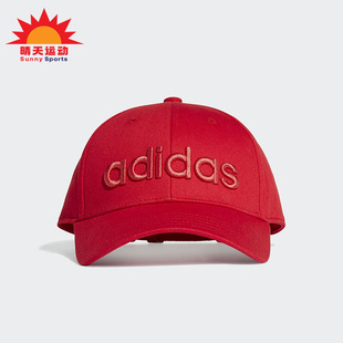 中性运动休闲帽子鸭舌帽 Adidas 阿迪达斯正品 NEO夏季 DM9557