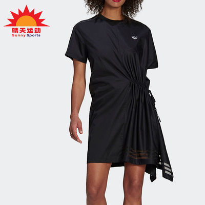 阿迪达斯女子休闲运动连衣裙