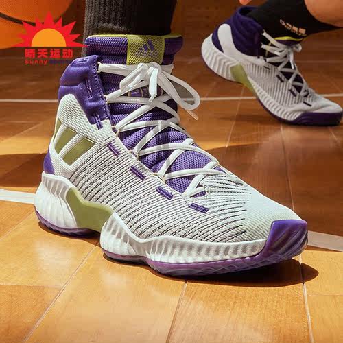 Adidas/阿迪达斯正品PRO BOUNCE 2018男女运动篮球鞋IG4495