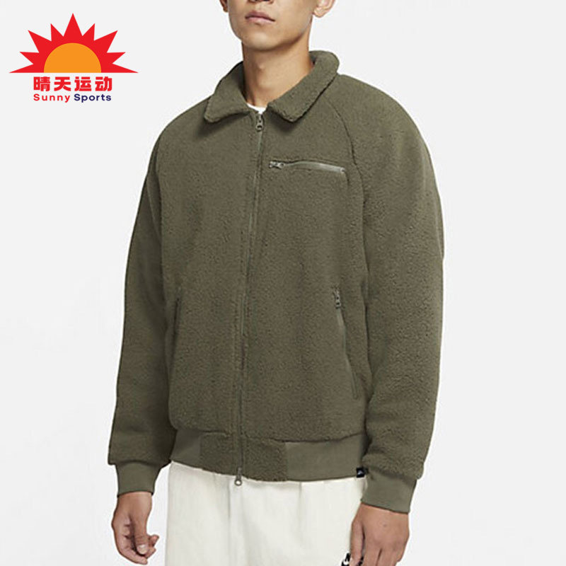 耐克休闲男子运动防风保暖夹克