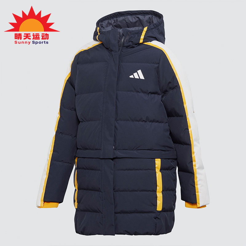 Adidas/阿迪达斯正品新款大童装冬季训练休闲运动羽绒服 GG3703