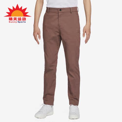 耐克正品男修身高尔夫斜纹布长裤