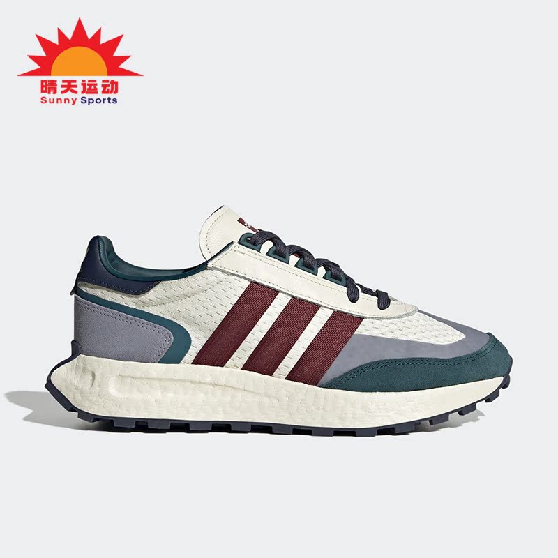 男女运动缓震休闲鞋阿迪达斯正品