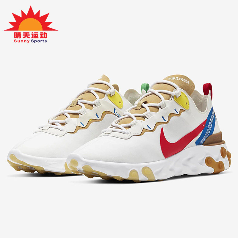 nike/耐克正品react element 55 高桥盾男女运动跑步鞋 cz3600