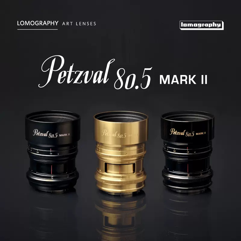 Petzval匹兹伐 80.5 mm MKII f/1.9 旋焦艺术单反镜头EF卡口F卡口