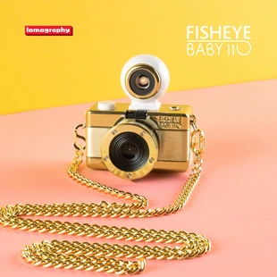 包邮 110胶卷 LOMO相机 Baby 迷你鱼眼镜头胶片110相机 Fisheye