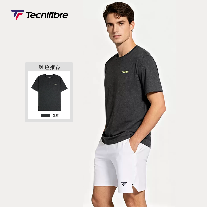 Tecnifibre泰尼飞FIRE网球男T恤图片