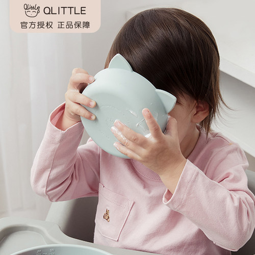 英国Qlittle硅胶辅食碗FDA认证
