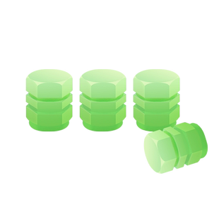 汽车夜光轮胎气门嘴帽车标发光气门芯盖套摩托车电动车自行车胎帽