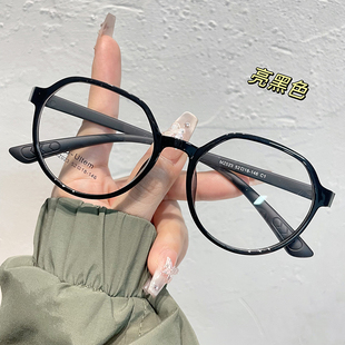 目里目外52mm超轻无螺丝系列半圆形小框可配防蓝光镜片高度数文艺