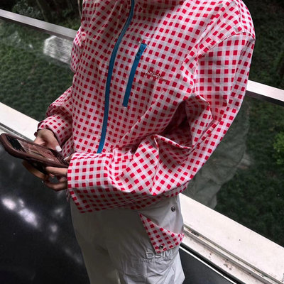 卡盛格纹三合一冲锋衣外套