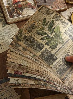 30sheets Vintages Scrapbook Paper DIY Scrapbooking Collage J